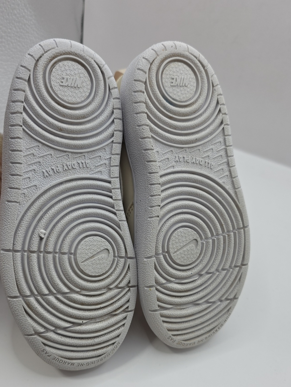 Nike Court Borough Low Recraft SE TDV Sand Pile White Kids SZ 9C FZ3137-100 - Picture 4 of 6